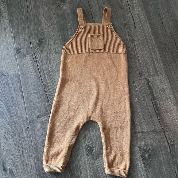 Mango Long knitted dungarees Overall size 9-12 months - Picture 3 of 8